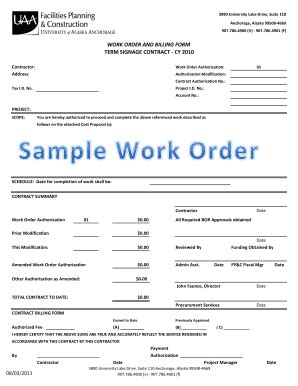 work order forms forms  templates fillable forms