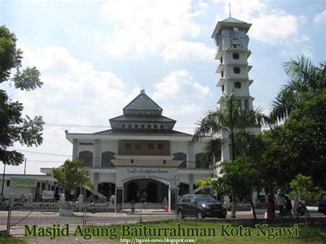 Masjid Agung Baiturrahman Kota Ngawi Ngawi