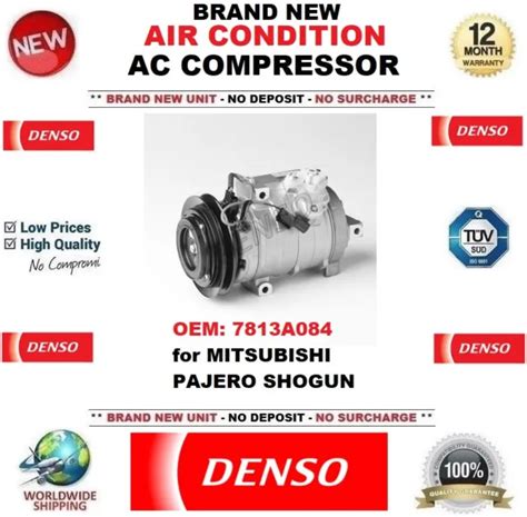 Denso New Air Condition Ac Compressor Oem 7813a084 For Mitsubishi