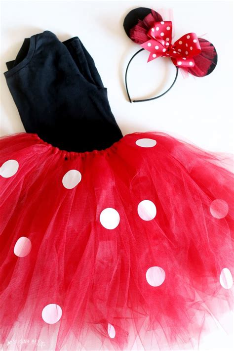 Diy Minnie Mouse Costume Yep No Sew Sugar Bee Crafts