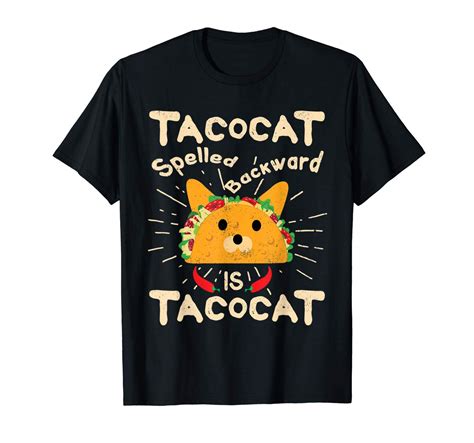 Tacocat Spelled Backwards Shirt Cinco De Mayo Cat Shirt Taco Zelitnovelty