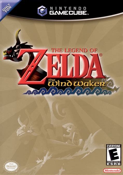 The Legend Of Zelda The Wind Waker 2002 Gamecube Box Cover Art