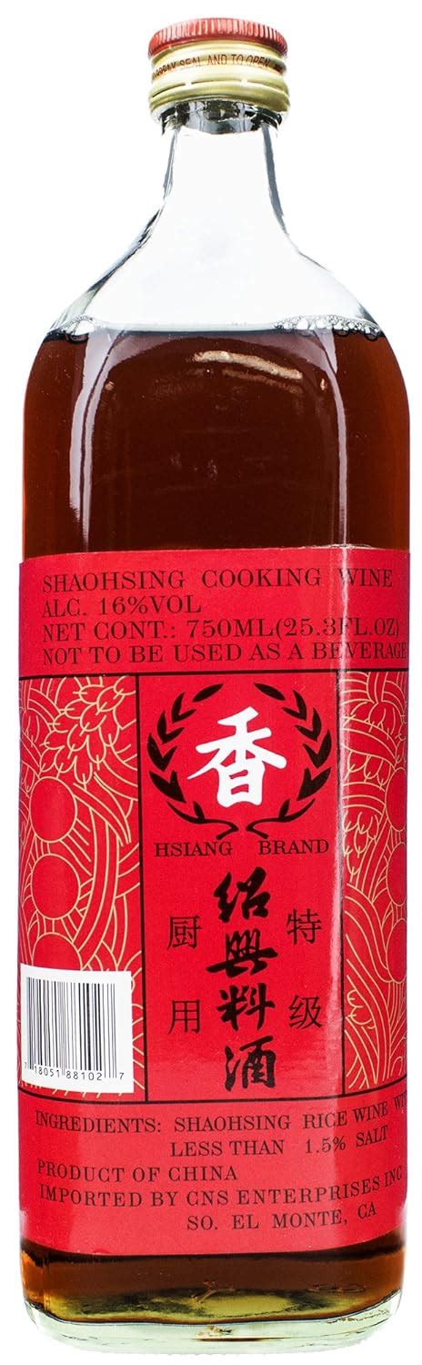 Hsiang Shao Xing Cooking Wine 750 Ml Grocery And Gourmet Food