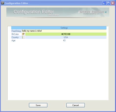 Configuration Editor Download Free With Screenshots And Review