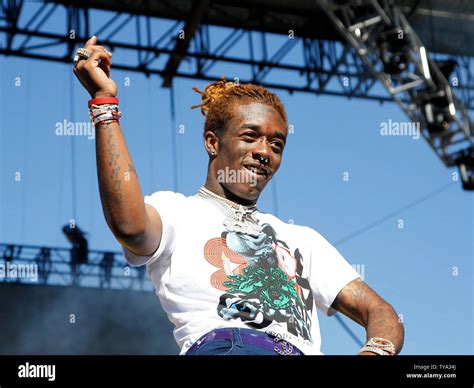 Rapper Lil Uzi Vert Performs On Stage During The Iheartradio Music