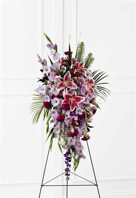 The Ftd Tender Touch Standing Spray In Cambridge Ma Coady Florist