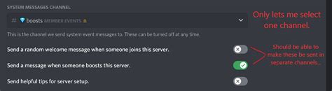 Welcome Messages And Server Boosts Discord