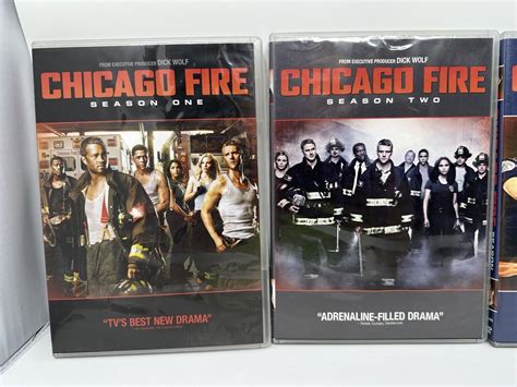Chicago Fire Complete Seasons 1 2 3 4 5 Dvd Lot Set Taylor Kinney Near