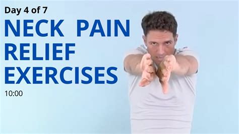 Day 4 Of 7 Neck Pain Relief Exercises With Neuromuscularproprioceptive