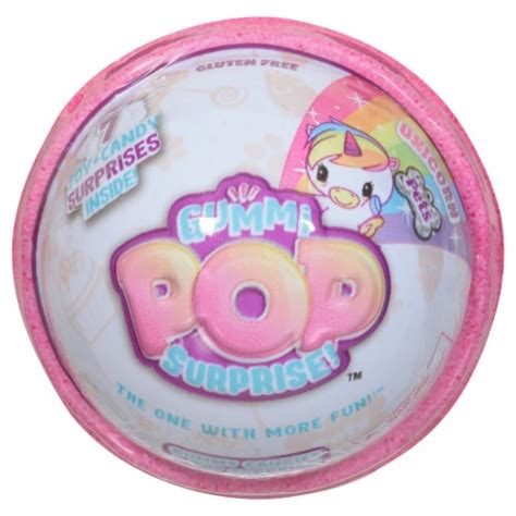 Gummi Pop Surprise Unicorn Toy And Candy Ball 07 Oz Kroger
