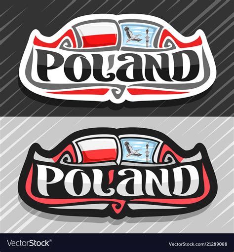 Logo For Poland Royalty Free Vector Image Vectorstock