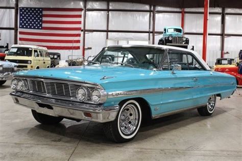 1964 Ford Galaxie 500 Xl 63561 Miles Pagoda Green Coupe 390 V8 Automatic
