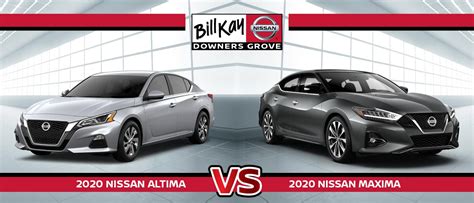 2020 Nissan Altima Vs 2020 Nissan Maxima What Are The Differences