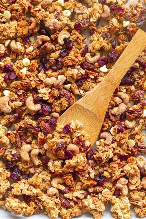 Healthy Homemade Granola 4 Ingredients The Big Mans World