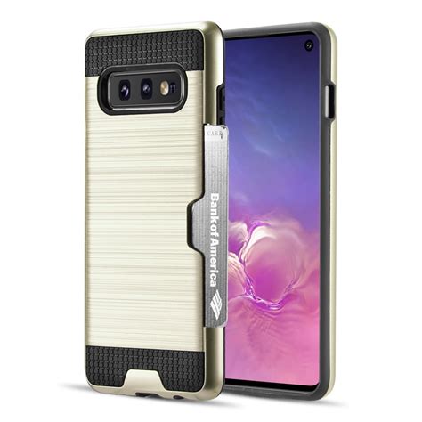 Samsung Galaxy S10e S10 E Phone Case Dual Layer Hard Silicone Rubber