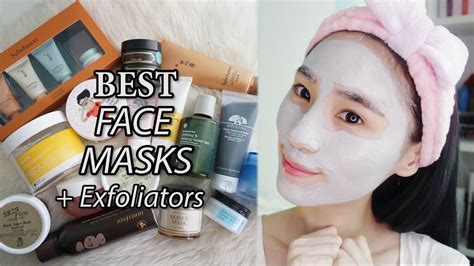 Best Korean Face Masks Exfoliators And Giveaways Youtube
