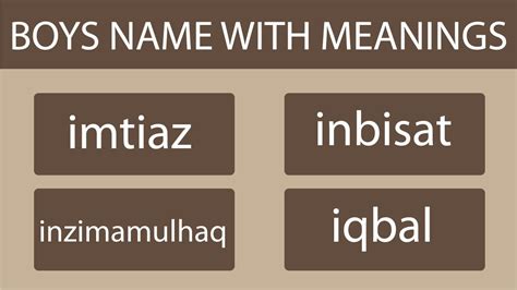 Having several names to pick from can make it tough to find a unique name for your baby. The most famous islamic name of boys with meanings english ...