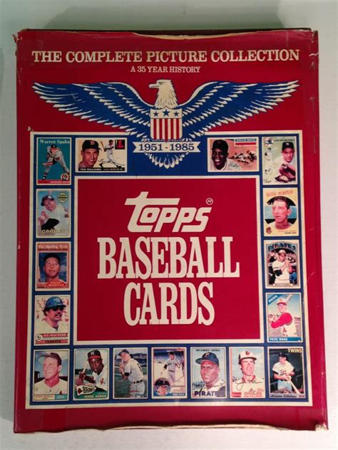 Sold Price Topps Baseball Cards The Complete Collection 1951 1985 Book