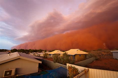 Hypervocal Dust Storm In Onslow Western Australia Is Terrific