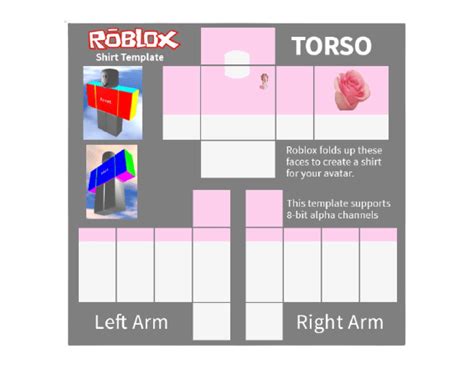 Roblox T Shirt Template Aesthetic