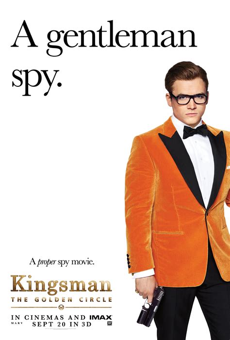 One of the most fun aspects of any spy. Kingsman: The Golden Circle gets some new character ...