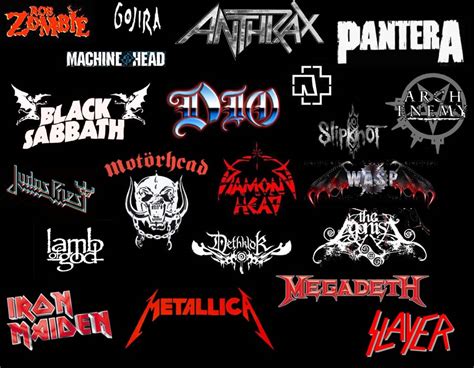 Logos De Bandas De Heavy Metal Bandas De Heavy Metal Fondos De