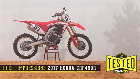 First Impressions 2017 Honda Crf450r Have Any Questions Moto