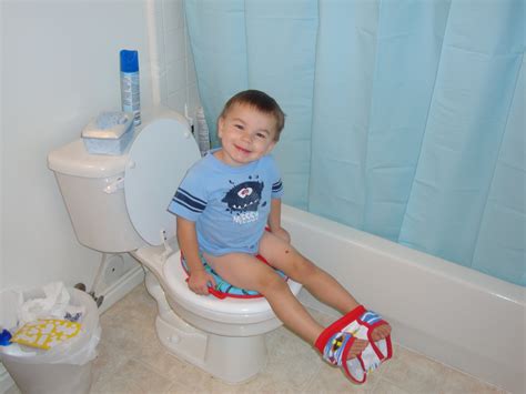 This training may take weeks or even months. The Vidoni's: One Month Old & Potty Training