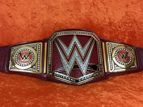 New Wwe Universal Championship Title Replica Belt Review Youtube