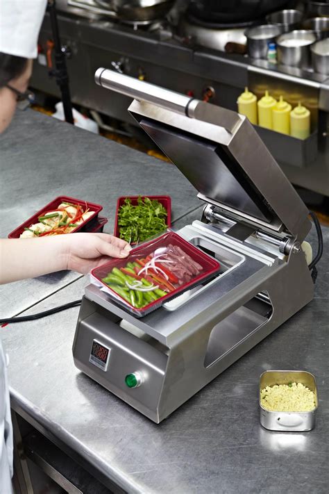 Dajiang Handle Takeaway Lunch Food Box Packing Sealing Machine Fresh