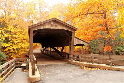 Covered Bridge In Forest 2 Free Stock Photo Public Domain Pictures