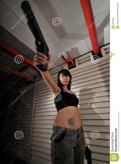 Gangster Girl 11 Stock Photo Image Of Wars Adolences