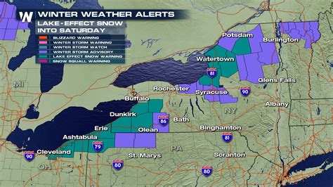Heavy Lake Effect Snow For The Great Lakes Weathernation