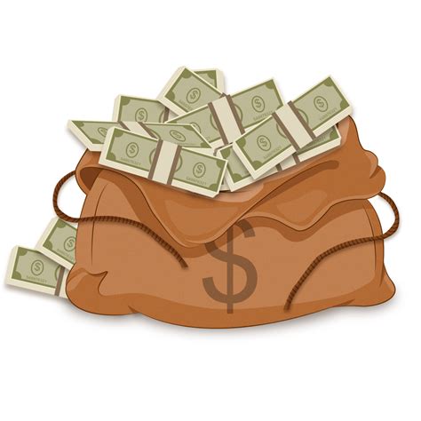 Money bag Icon - purse png download - 1000*1000 - Free Transparent gambar png