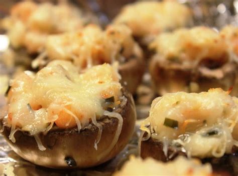 Baked Shrimp Stuffed Mushrooms Recipe Just A Pinch Recipes