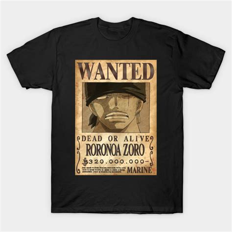 Roronoa Zoro One Piece T Shirt Teepublic