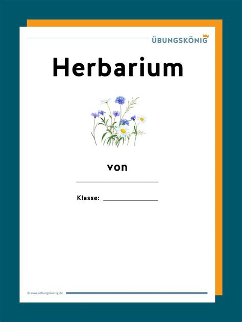 Nutze vorlagen etiketten, um einheitlich die wichtigsten merkmale deiner. Herbarium