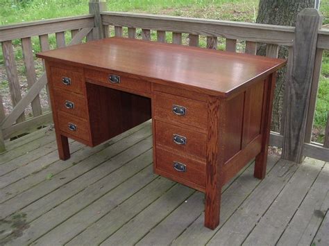 The entire process includes 7 steps and will take you about 10 minutes. Custom Traditional Oak Home Office Desk by Ivy Lane Fine ...