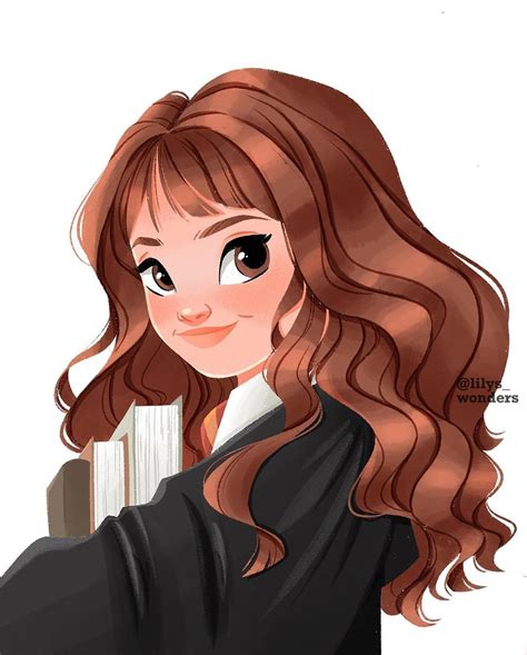 Easy Anime Hermione Granger Drawing Potter Harry Hermione Draw Easy