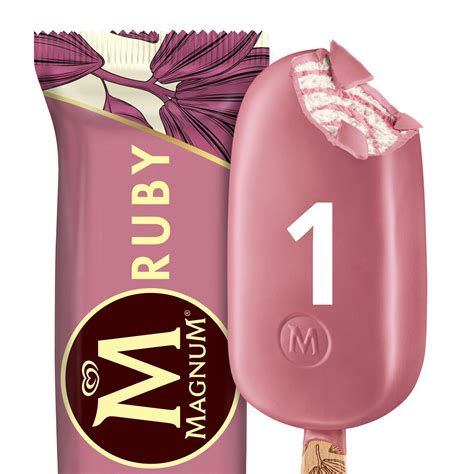 Magnum Ruby Ice Cream Lolly 90 Ml Ice Cream Cones Sticks And Bars