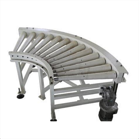 Stainless Steel Curved Roller Conveyor At Best Price In New Delhi