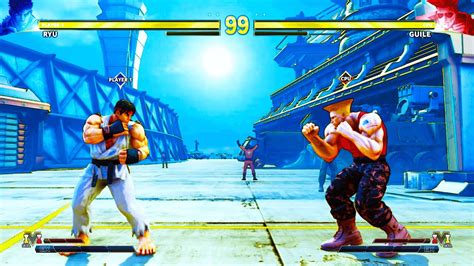 Classic Ryu Vs Guile Hardest Street Fighter YouTube