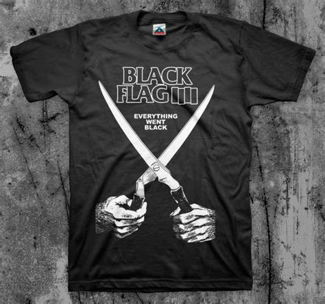 Warlord Clothing Band Shirts Black Flag