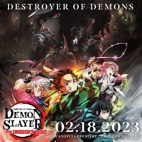 20230218 Demon Slayer Kimetsu No Yaiba To The Swordsmith Village