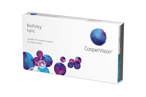Coopervision Biofinity Toric Er Torische Monatslinsen