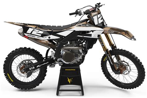 Yamaha Motocross Graphics Kit SHADES Sand OMXGraphics