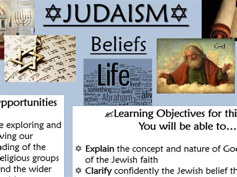 Re Gcse Aqa Judaism Beliefs L1 Intro And The Nature Of God Part 1 Teaching Resources