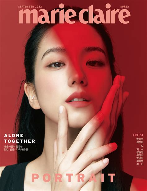 Korean Photoshoots Jisoo Blackpink Marie Claire Magazine September Issue 22 Dior
