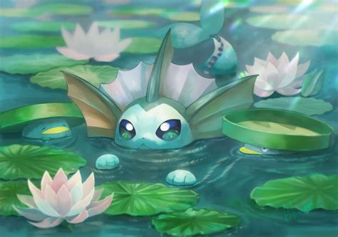 Vaporeon By Pixiv Id 2490919 Cute Pokemon Wallpaper Pokemon