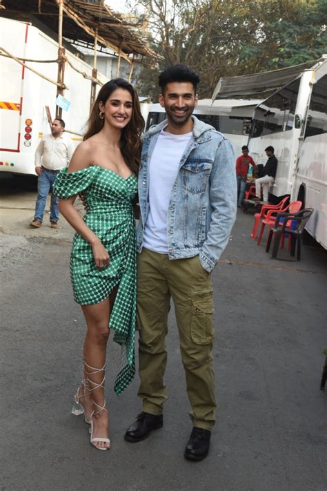 Anil Kapoor Disha Patani Aditya Roy Kapur Others Snapped Promoting